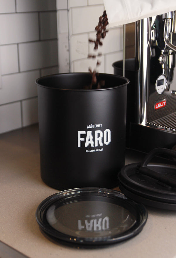 Contenant à Café - Airscape FARO 1kg en Acier Galvanisé 