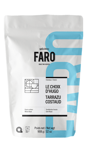 LE CHOIX D'HUGO, LE TARRAZU COSTAUD (2LB) Café