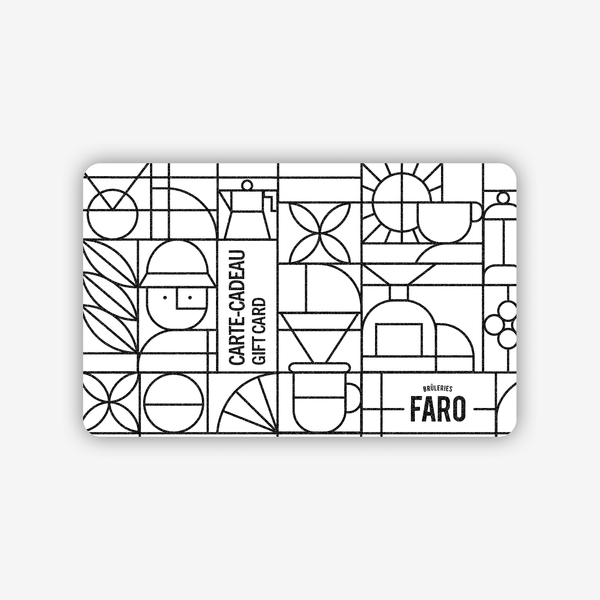 Carte-cadeau Faro Gift Cards