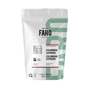 COLOMBIEN SUPREMO ÉQUITABLE & BIOLOGIQUE (2LB) Café