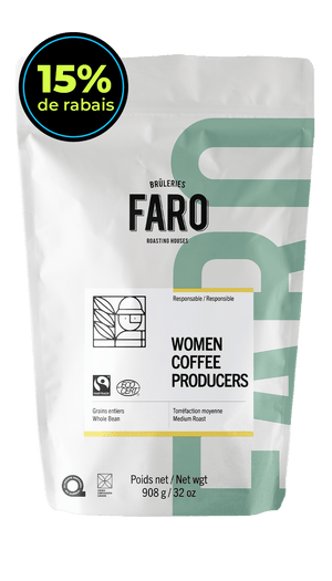 WOMEN PRODUCERS ÉQUITABLE ET BIOLOGIQUE (2LB) Café