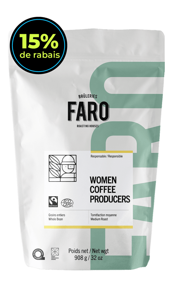 WOMEN PRODUCERS ÉQUITABLE ET BIOLOGIQUE (2LB) Café